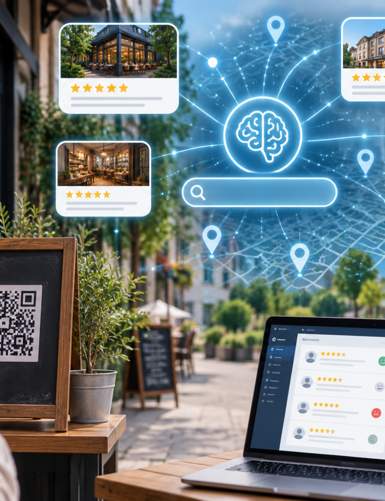Review Campaigns für lokale Unternehmen und KI-Suche